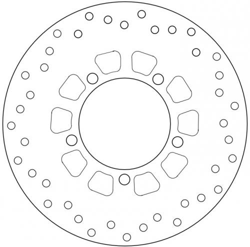 FERODO FMD0397R FIXED BRAKE DISC