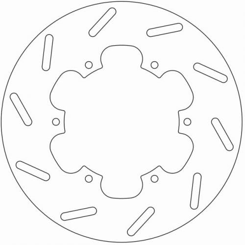 FERODO FMD0043R FIXED BRAKE DISC