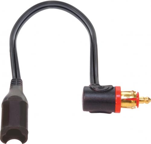TECMATE O-19 SAE TO 90 DEGREE DIN PLUG LEAD 0.15M OPTIMATE