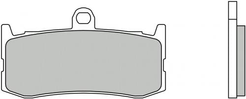 Brembo SA Front Sintered Brake Pads for Triumph 675 DAYTONA TRIPLE – 07GR06SA