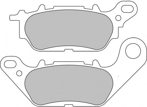 FERODO FDB2238EF BRAKE PADS ORGANIC