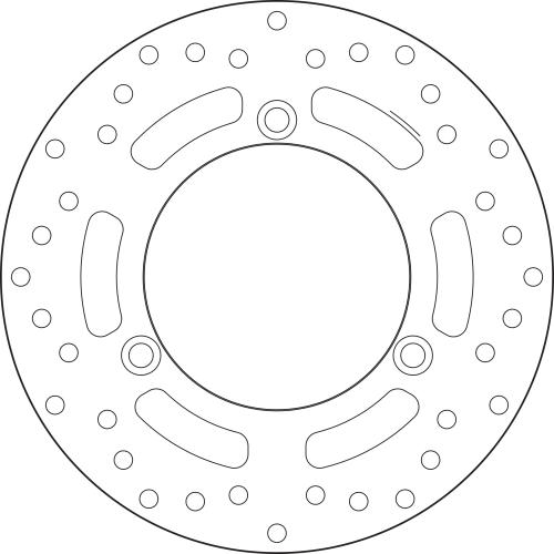 Brembo Serie Oro Fixed Brake Disc 240 mm – 68B407M1