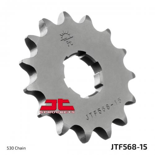 JT SPROCKETS FRONT STEEL 15T, 530 JTF056815