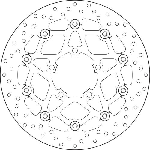 BREMBO BRAKE DISC, 78B40869