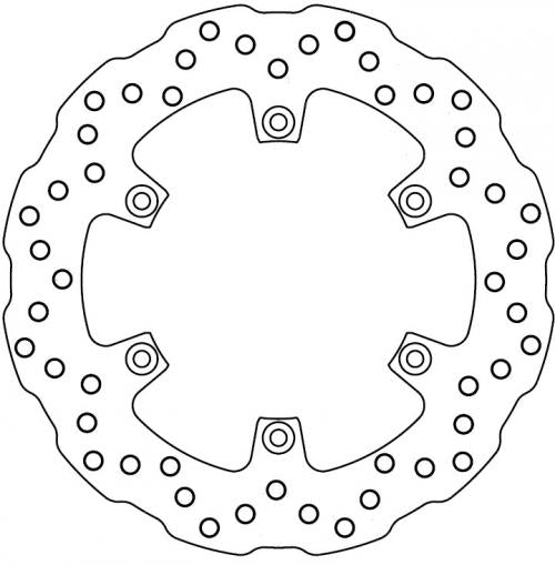 FERODO FMD0184MXR FIXED BRAKE DISC