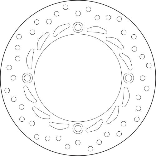 Brembo Serie Oro Fixed Brake Disc 256 mm – 68B407A5