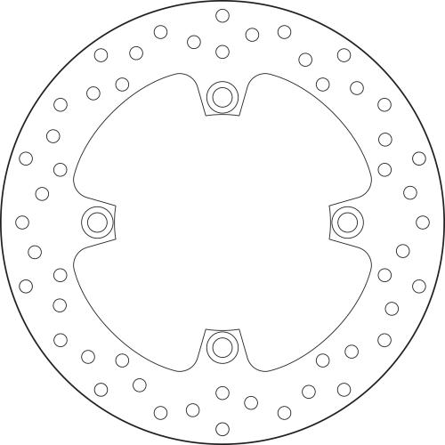 Brembo Serie Oro Fixed Brake Disc 240 mm – 68B40783
