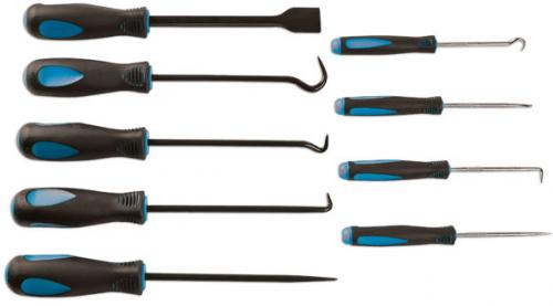 LASER TOOLS PICK HOOK AND SCRAPER SET 9PC