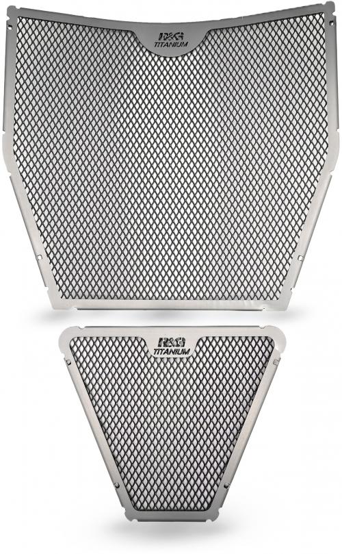 R&G RADIATOR GUARD, TITANIUM RACING 41585272