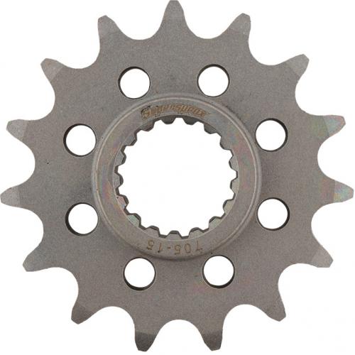 Supersprox front sprocket 15T 520 pitch Black 1000 RSV4 Factory APRC (SE) (520 conv.) 2011–2014 CST-705:15.2