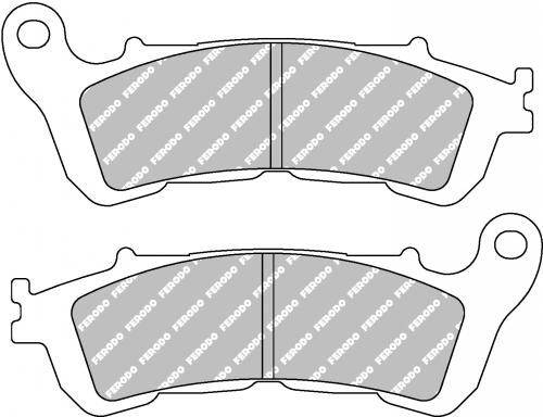 FERODO FDB2196EF BRAKE PADS ORGANIC