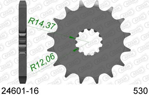 AFAM FRONT 16T, 530 AF12460116