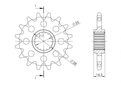 SUPERSPROX SUPERSPROX FRONT 15T, 525 SU1190415