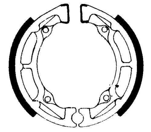 FERODO FSB726 BRAKE SHOES