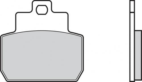 Brembo XS Sintered Brake Pads for Piaggio Vespa / Gilera – 07061XS