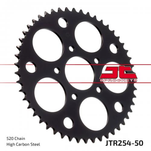 JT SPROCKETS REAR STEEL 50T, 520 JTR025450