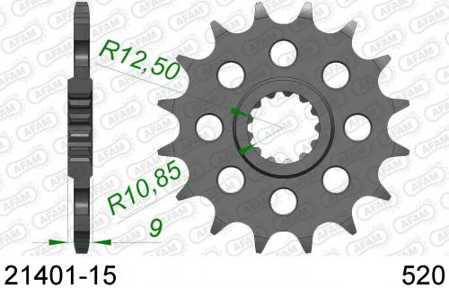 AFAM FRONT 15T, 520 AF12140115
