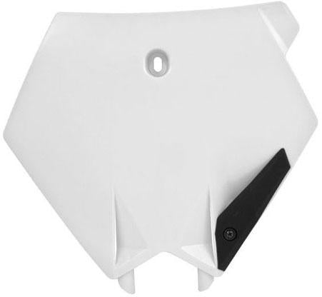 RTECH FRONT NUMBER PLATE KTM WHITE 565230395
