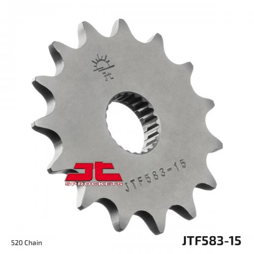 JT SPROCKETS FRONT STEEL 15T, 520 JTF058315
