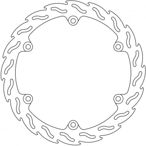 MOTO MASTER 110581, FLAME FIXED DISC 320