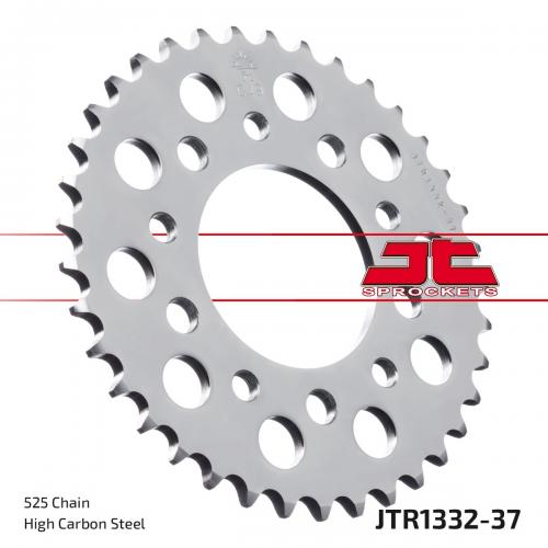 JT SPROCKETS REAR STEEL 37T, 525 JTR133237