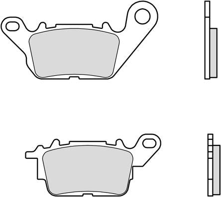 BREMBO 07113CC BRAKE PADS ORGANIC