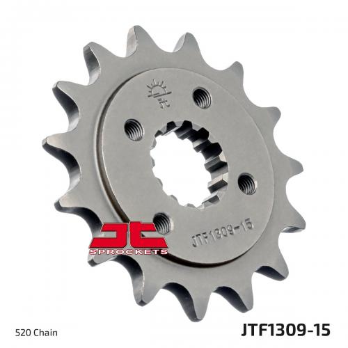 JT SPROCKETS FRONT STEEL 15T, 520 JTF130915
