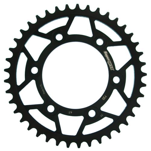 SUPERSPROX SUPERSPROX REAR STEEL 41T, BLACK, 520 SU473541B