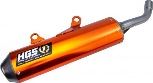 HGS SILENCER ALU ORANGE OVAL HGKT2016121