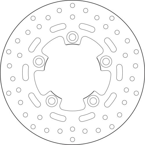 Brembo Serie Oro Fixed Brake Disc 226 mm – 68B407K6