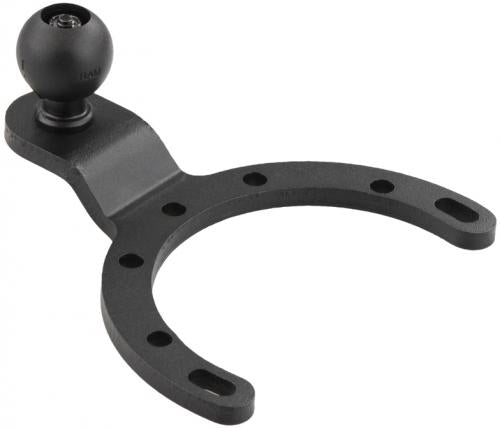 RAM MOUNTS LARGE TANK BASE WITH 1" BALL FOR MCYCLE