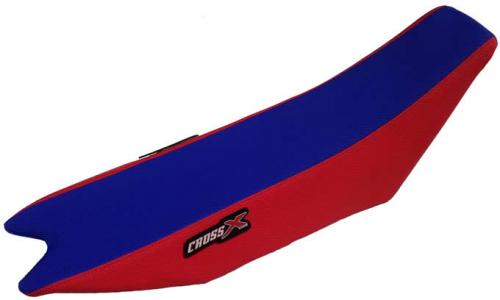 CROSS X SEAT COVER, BLUE-RED(TWO COLORS) M9122BLR