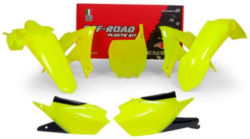 RTECH PLASTICS KIT 5 PCS YAMAHA NEON YELLOW