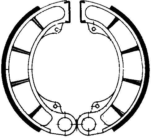 FERODO FSB711 BRAKE SHOES