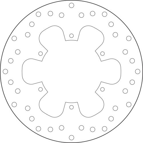 Brembo Serie Oro Fixed Brake Disc 240 mm – 68B40774