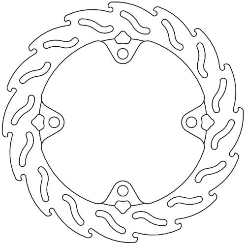 MOTO MASTER 110788, FLAME FIXED DISC