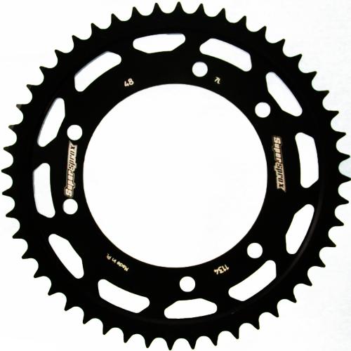 SUPERSPROX SUPERSPROX REAR STEEL 48T, BLACK SU4113448B