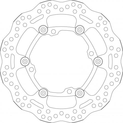 SBS OVERSIZE BRAKE DISC 7017