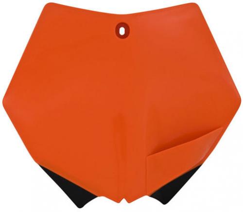 RTECH FRONT NUMBER PLATE KTM ORANGE (OE) 565230385