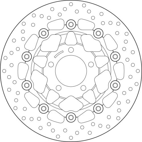 Brembo Serie Oro Floating Brake Disc 290 mm – 78B40820