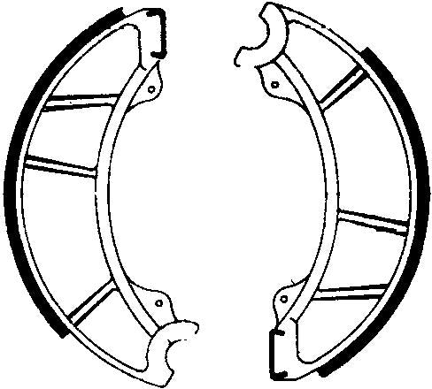 FERODO FSB800 BRAKE SHOES