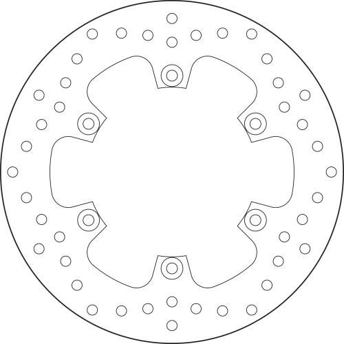 Brembo Serie Oro Fixed Brake Disc 267 mm – 68B407E4