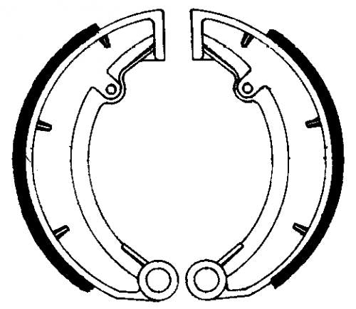 FERODO FSB823 BRAKE SHOES