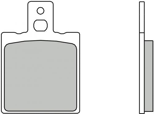 BREMBO 07088CC BRAKE PADS ORGANIC