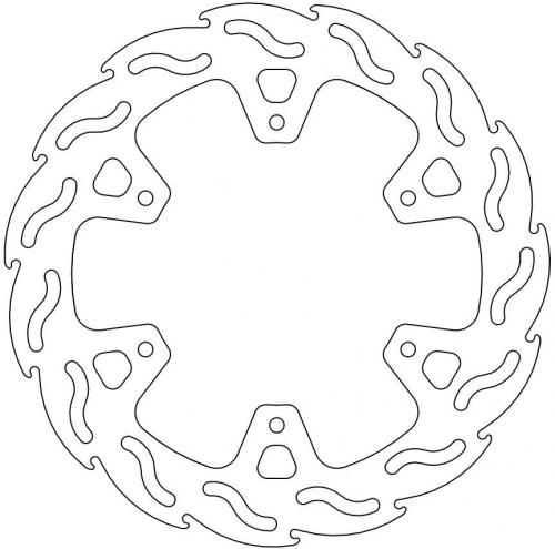 MOTO MASTER 110387, FLAME FIXED DISC 240