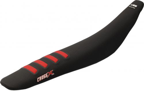 CROSS X UGS SEAT COVER BLACK/RED (COLOR WAVE)