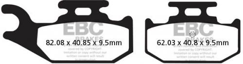 EBC FA 428TT EBC DISC PADS