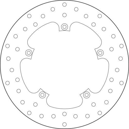 Brembo Serie Oro Fixed Brake Disc 240 mm – 68B407A8