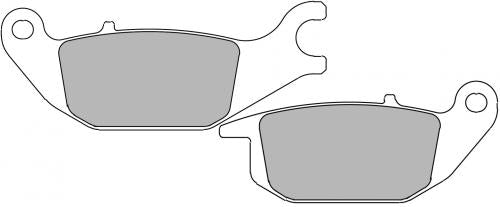 FERODO FDB2143EF BRAKE PADS ORGANIC