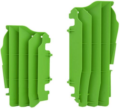 RTECH OVERSIZE RADIATOR LOUVRES KAWASAKI KX GREEN